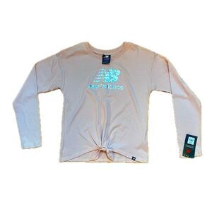 New Balance Long Sleeve Athletic Top Soft Pink Large